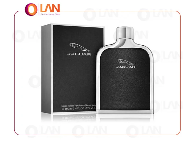 ادکلن ادوتویلت مردانه جگوار کلاسیک بلک - سیاه ( Jaguar Classic Black EDT )