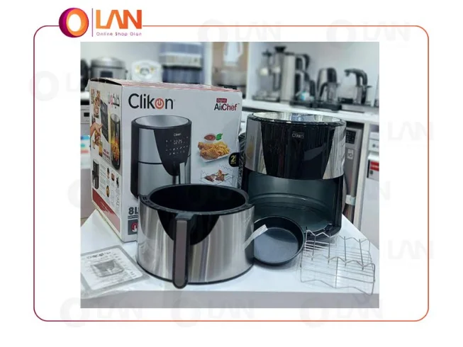 سرخ کن بدون روغن ۸ لیتری clikon مدل CK2009