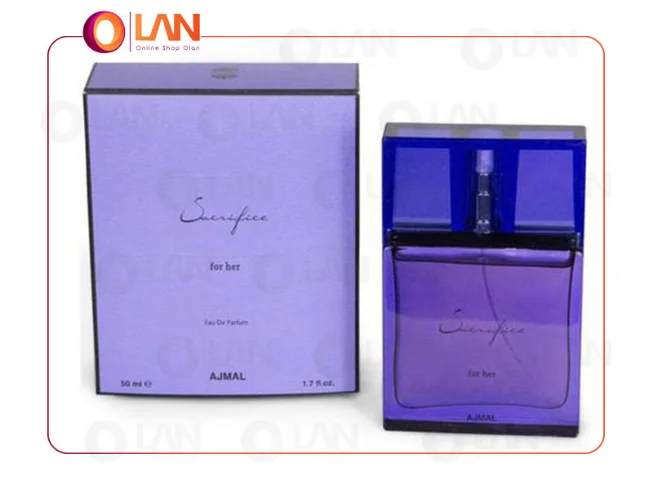 ادکلن ادوپرفیوم زنانه سکریفایس بنفش - اجمل سکرفایس ( Ajmal Sacrifice EDP )