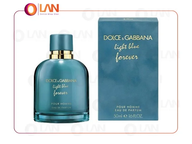 ادکلن مردانه ادوپرفیوم دلچه گابانا لایت بلو فوراور پور هوم (Fragrance World Dolce Gabbana Light Blue Forever)