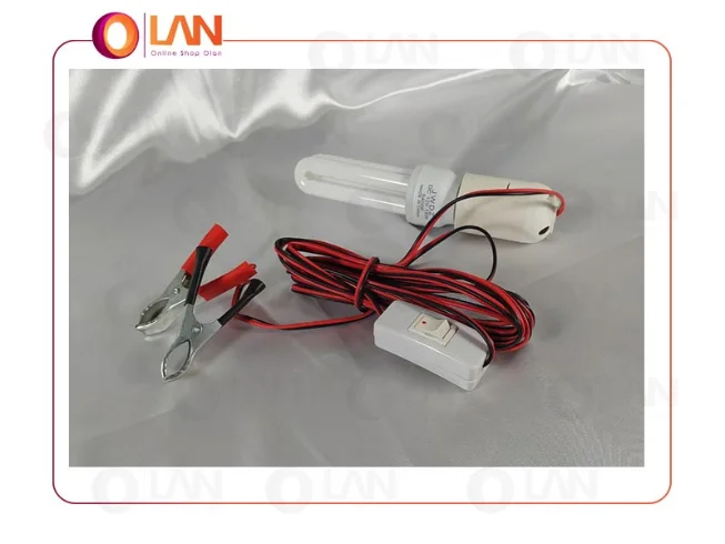 چراغ سیار ماشین با گیره ی باتری JWSZ مدل E27