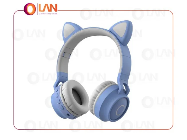 هدفون بلوتوثی گربه ای GJBY مدل CA-028