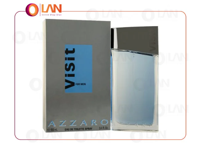 ادکلن ادوتویلت مردانه آزارو ویزیت ( Azzaro Visit for men EDT )