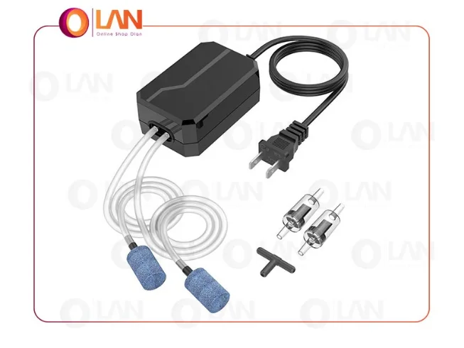 پمپ هوای آکواریوم بی صدا مدل HD-402