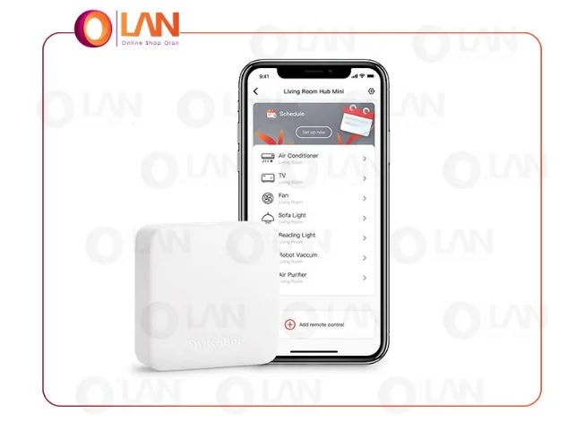 مینی هاب برند switchbot با قابلیت کنترل صوتی