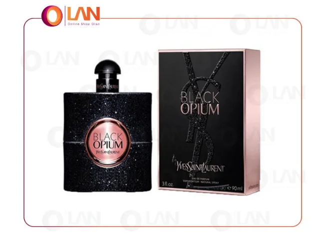 ادکلن ادو پرفیوم زنانه ایو سن لورن بلک اپیوم ( Yves Saint Laurent Black opium EDP for women )