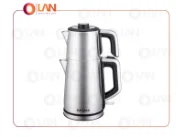 چای ساز روهم EUROLUX مدل EU-TT2802TGG
