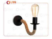 چراغ دیواری 2 عددی با طرح طناب برند COCOL