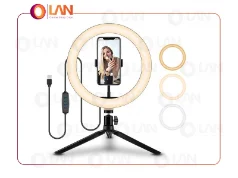 رینگ لایت سلفی سه پایه دار برند  CIRCLE  (L306)