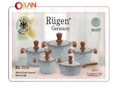 سرویس قابلمه ۱۰ پارچه روگن مدل RU-7010