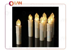 پک شمع های گیره دار LED با ریموت کنترل