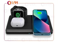 شارژر وایرلس سه کاره مدل CW301