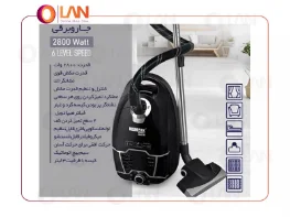 بررسی جامع جاروبرقی حرفه ای بیسمارک مدل BM2109