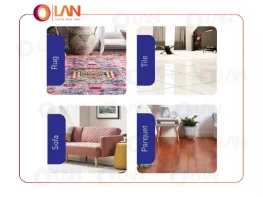خانه ای تمیز با محصولات برند نوال