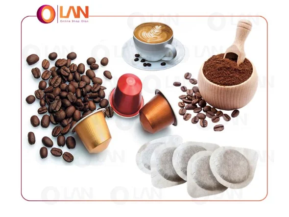 کپسول قهوه چیست و چه تفاوتی با پودر و غلاف قهوه دارد؟