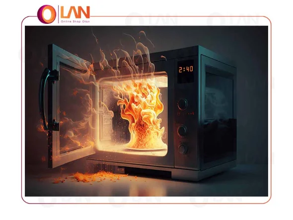 چگونه از شر بوی سوختگی در مایکروویو خلاص شویم؟
