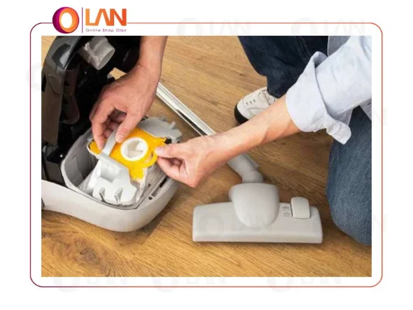 نحوه ی تمیز کردن جاروبرقی