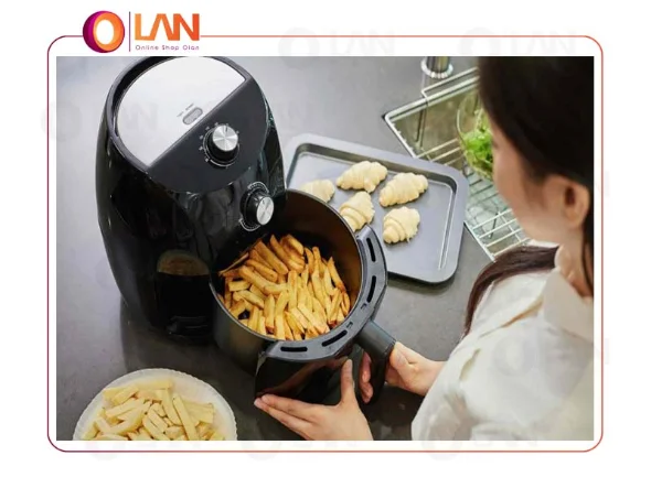 راز تهیه سیب زمینی سرخ کرده ترد با سرخ کن بدون روغن