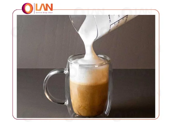 نحوه کف کردن شیر بدون اسپرسوساز