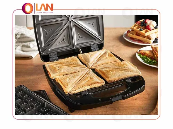 5 دستورالعمل سریع و خوشمزه با ساندویچ ساز