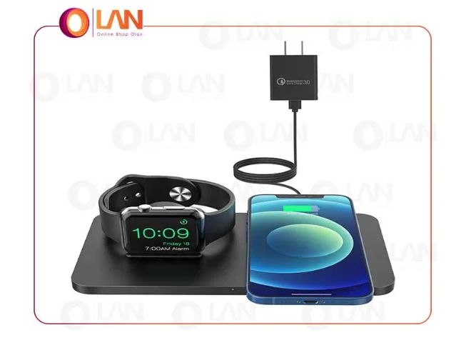 شارژر وایرلس Seneo 2in1