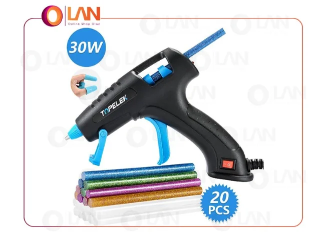 تفنگ چسب  حرارتی TOPELEK مدل AR019A