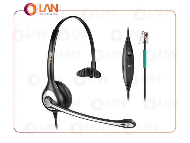 هدست تماس تلفنی سیمی Wantek مدل A600