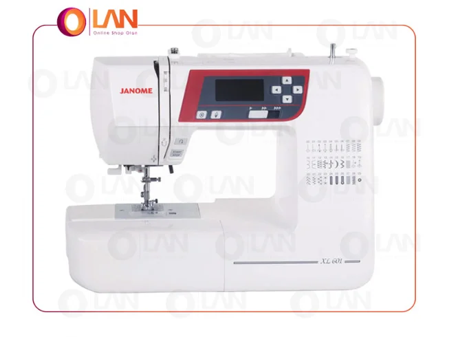 چرخ خیاطی و گلدوزی ژانومه مدل 601