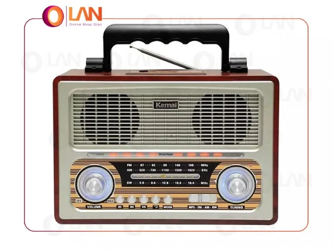 رادیو اسپیکر بوتوثی کلاسیک کیمای مدل MD-1800