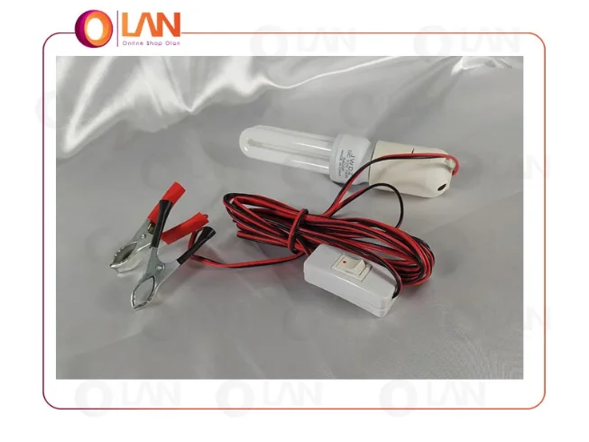 چراغ سیار ماشین با گیره ی باتری JWSZ مدل E27