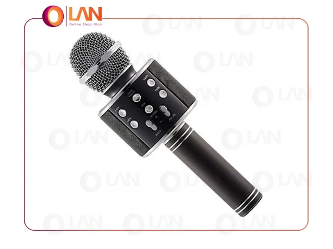 میکروفون دستی با اسپیکر بلوتوثی HANDHELD مدل WS-858