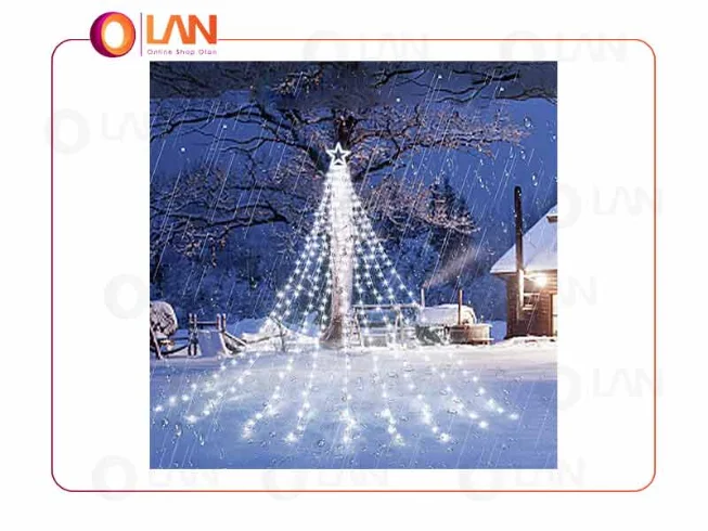 ریسه LED درخت کریسمس مدل JT-EL