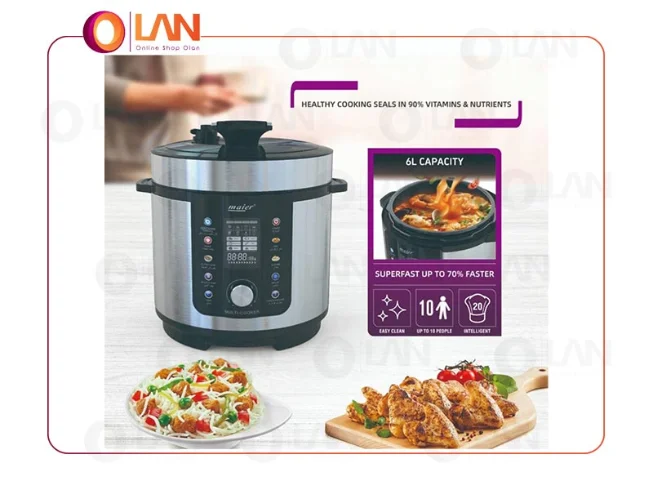 زودپز برقی 6 لیتری مایر مدل MR-1375