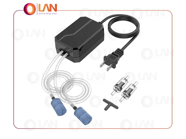 پمپ هوای آکواریوم بی صدا مدل HD-402
