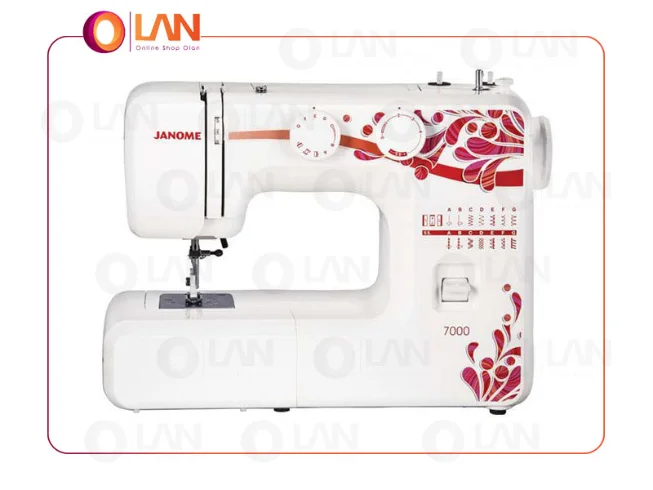 چرخ خیاطی 860 دور ژانومه مدل 7000