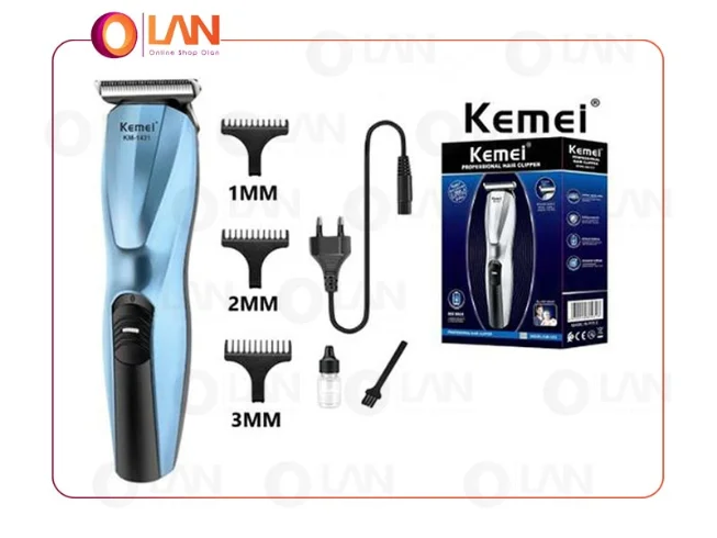 ماشین اصلاح حرفه ای مردانه KEMEI مدل KM-1431