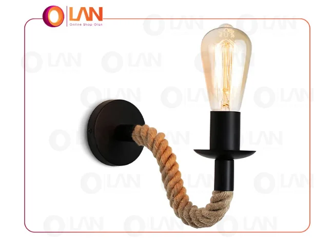 چراغ دیواری 2 عددی با طرح طناب برند COCOL