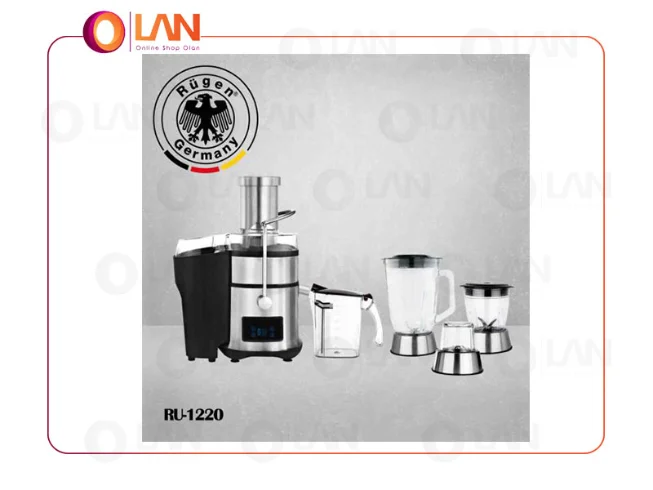 آبمیوه گیر چهار کاره روگن مدل RU - 1220