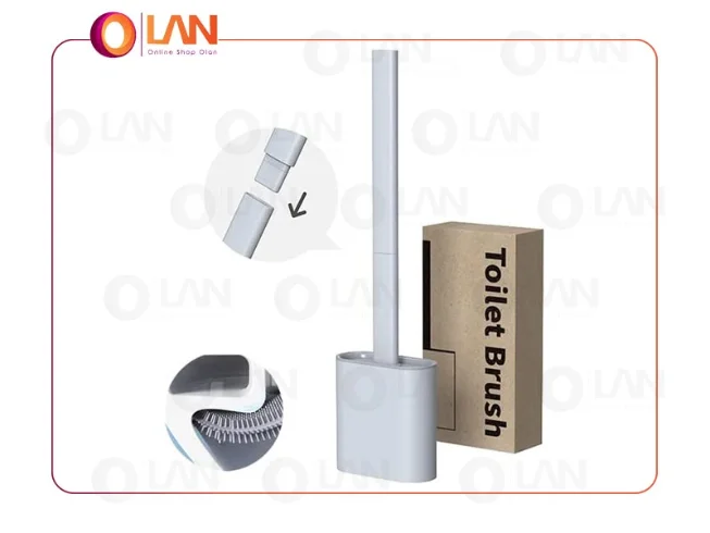 برس سیلیکونی تمیز کننده توالت و حمام مدل CD020